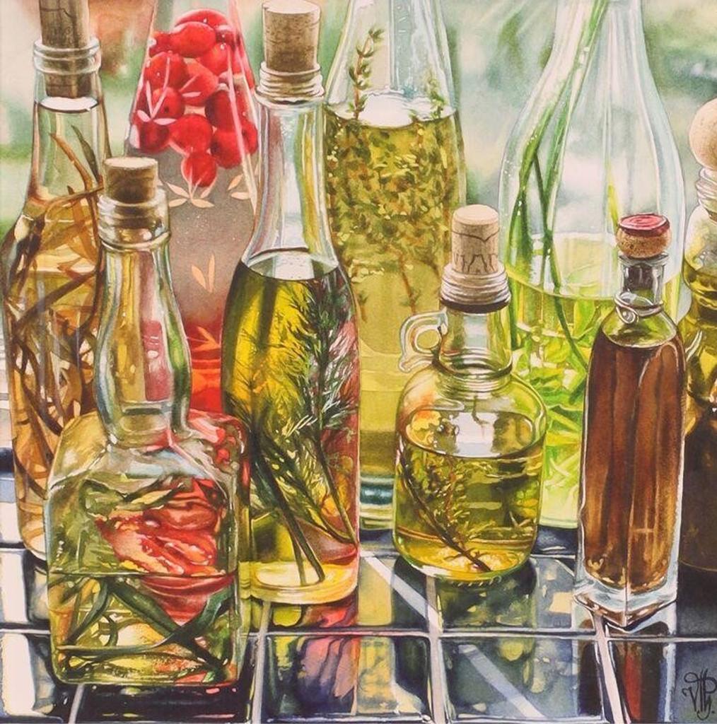 Vivian Thierfelder (1949) - Still Life With Bottles