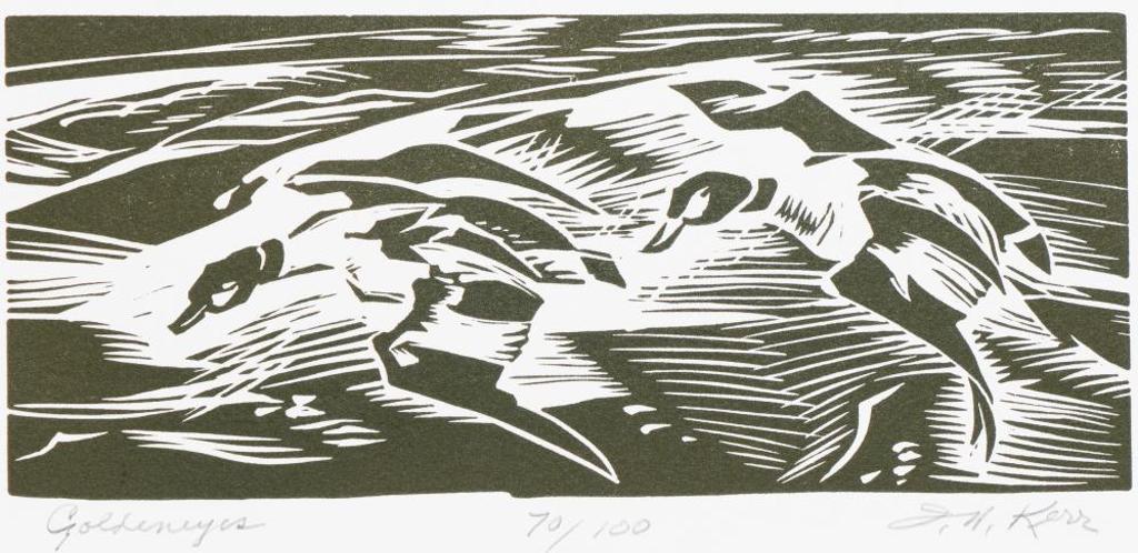 Illingworth Holey (Buck) Kerr (1905-1989) - Golden Eyes