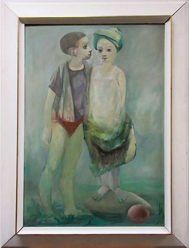 Jack Nichols (1921-2009) - Untitled (Friends)