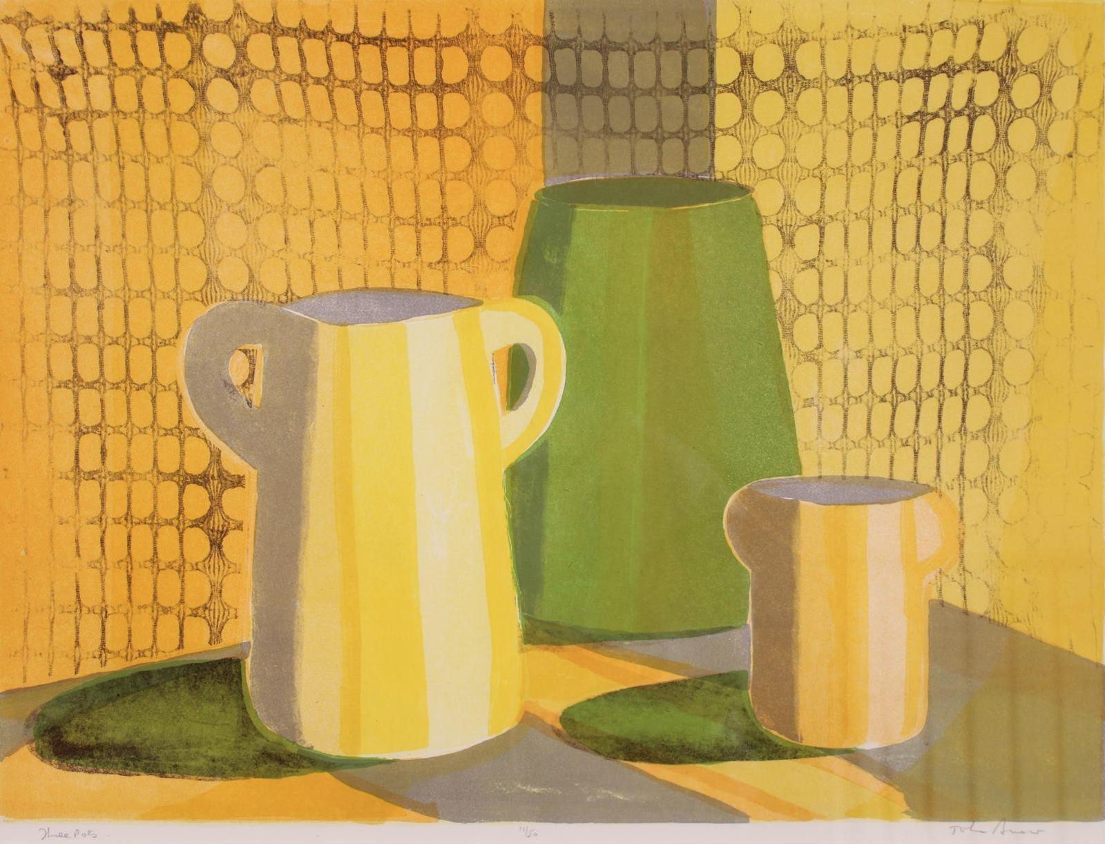 John Harold Thomas Snow (1911-2004) - Three Pots; ed. #11/50
