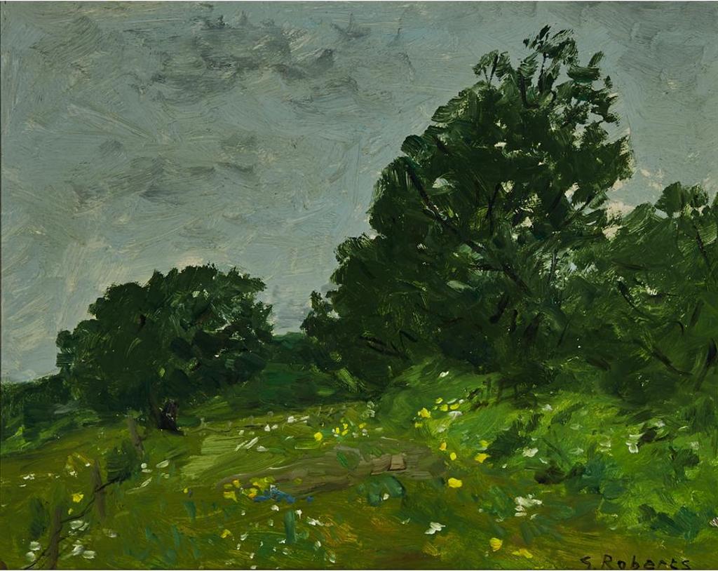 William Goodridge Roberts (1921-2001) - Landscape Near Calumet, Quebec