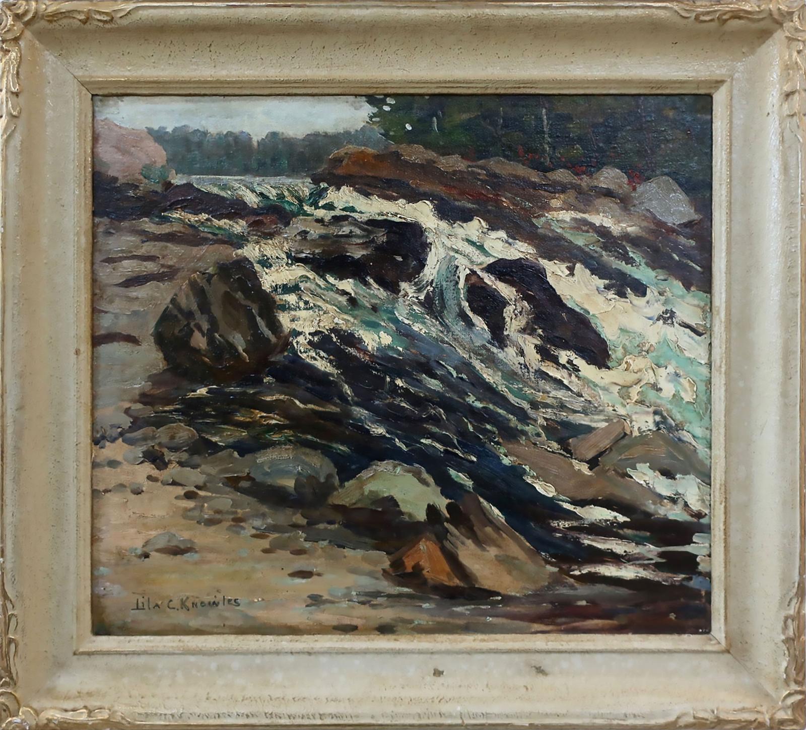 Lila Caroline Mcgillivray Knowles (1886-1967) - Oxtongue Rapids