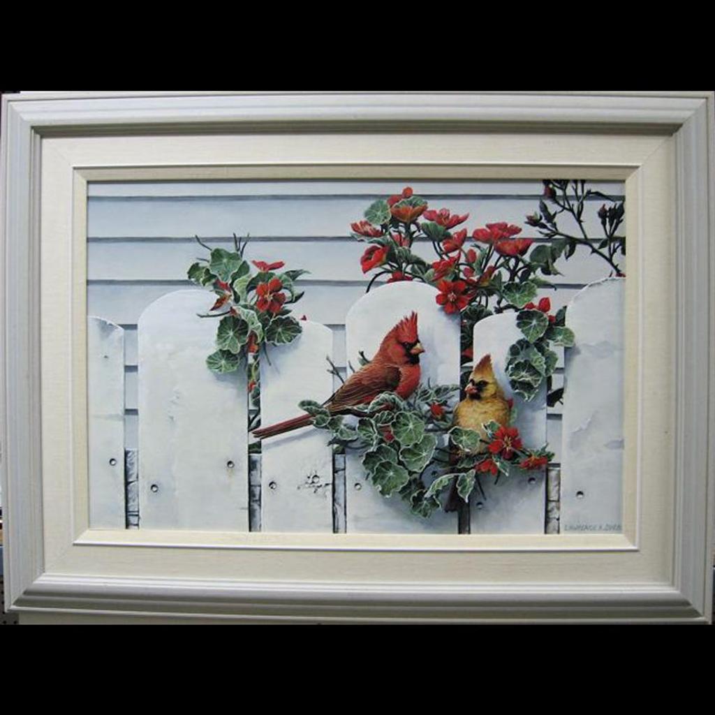 Lawrence A. Dyer (1949) - Untitled (Cardinals At Rest)