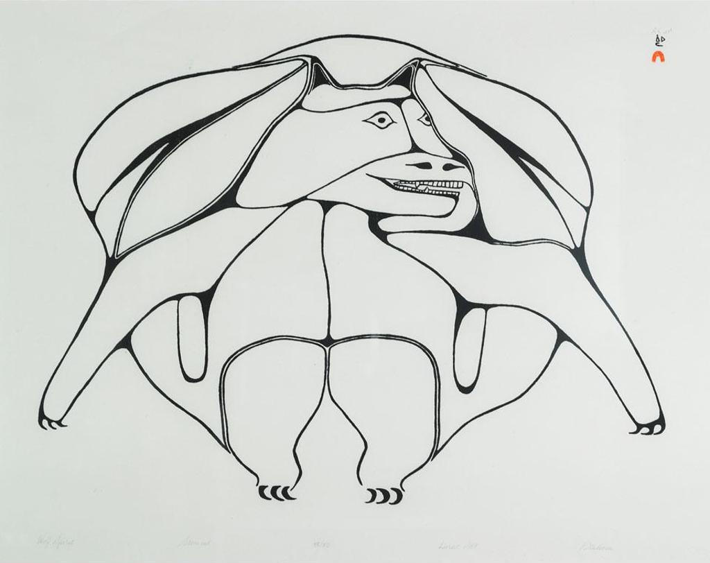 Pitaloosie Saila (1942-2021) - Wolf Spirit