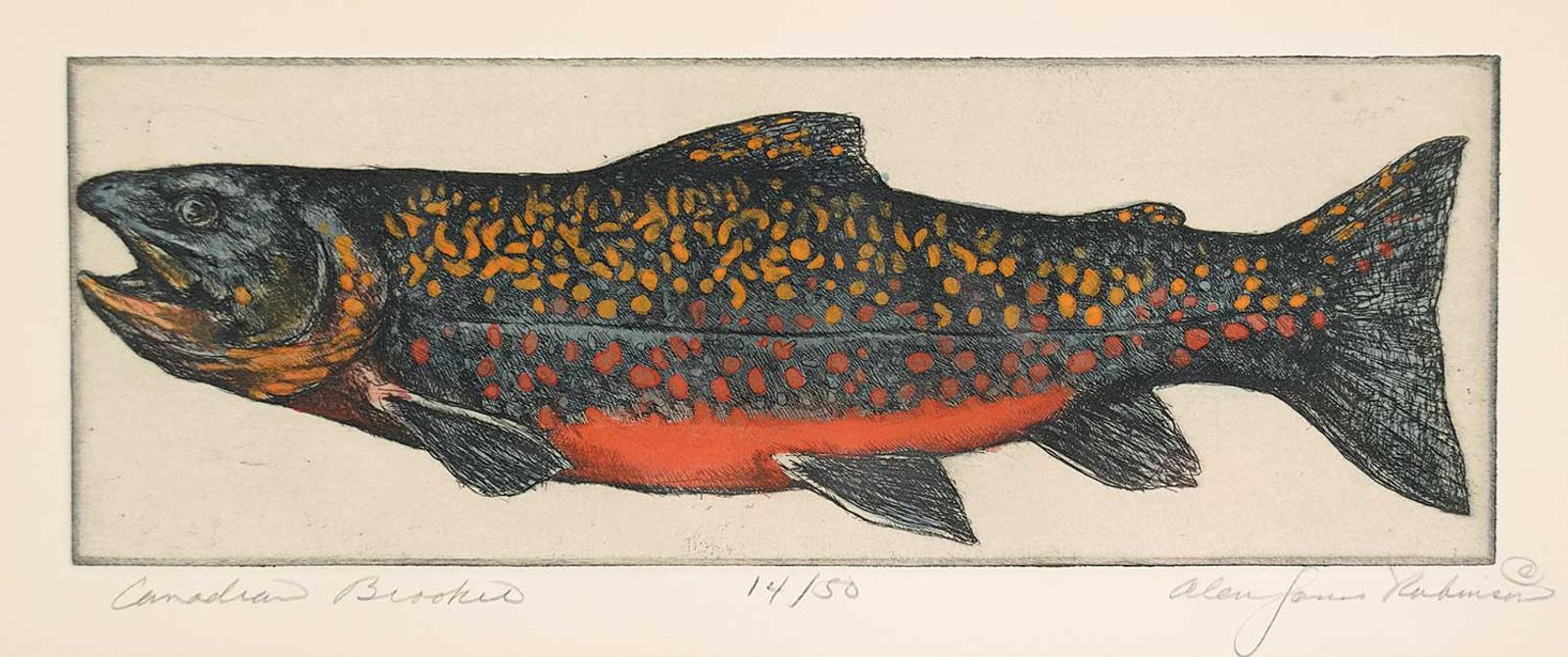 Alan James Robinson - Canadian Brookie #14/50