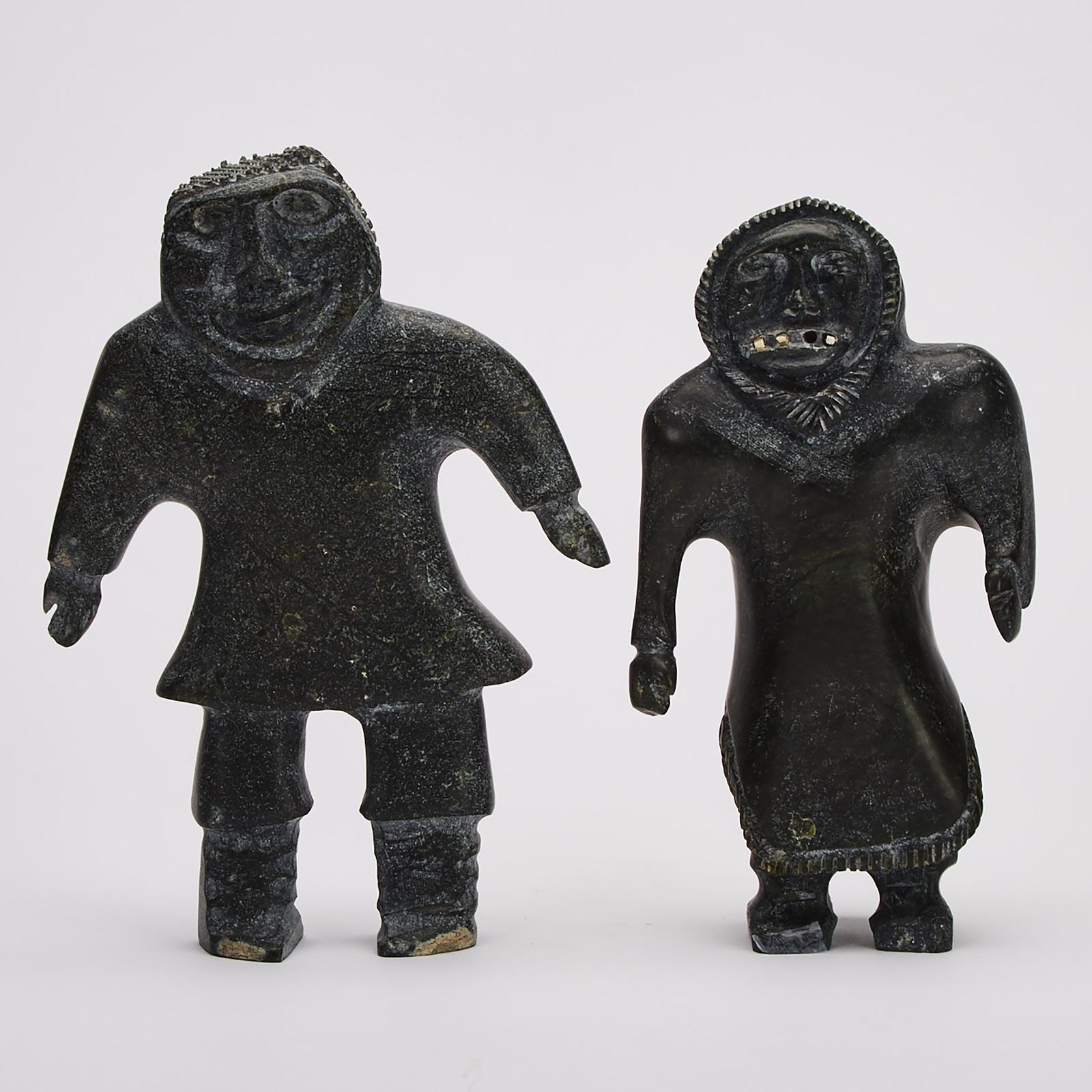 Samuel Nahaulaituq (1923-1999) - Two Figures