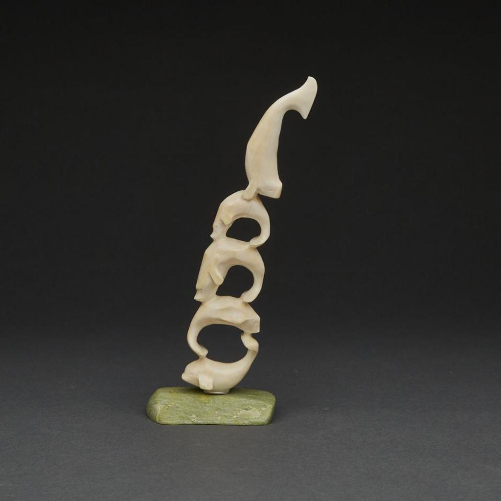 Gideon Qauqjuaq (1941) - Whale Totem