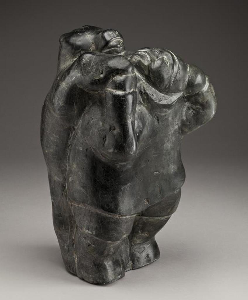 Barnabus Arnasungaaq (1924-2017) - Hunter Attacked by a Bear, 1975