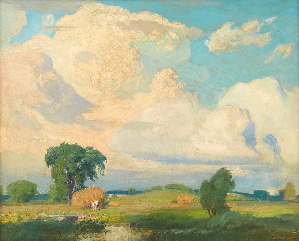 Addison Winchell Price (1907-2003) - Haying Time