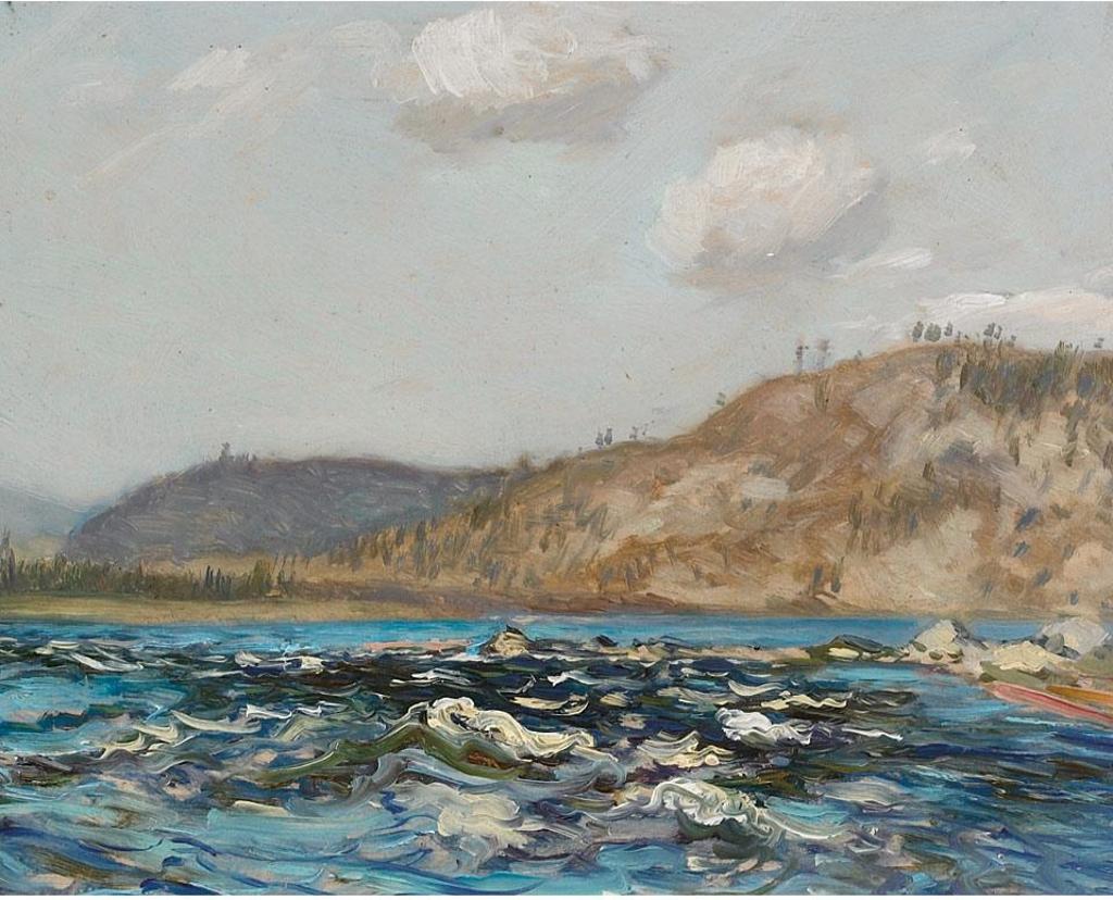 James Edward Hervey (J.E.H.) MacDonald (1873-1932) - Water And Hills