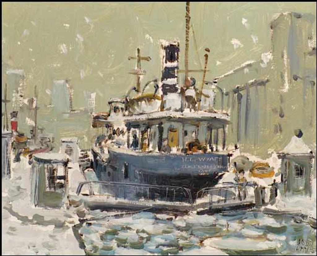 John Geoffrey Caruthers Little (1928-2024) - A.L. Wyatt Black's Bridge Lock