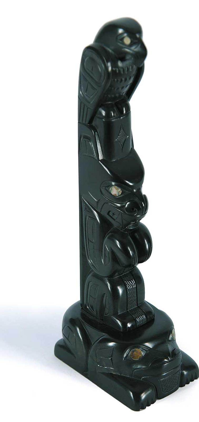 Glen Pollard (1957) - Haida Eagle, Bear and Frog