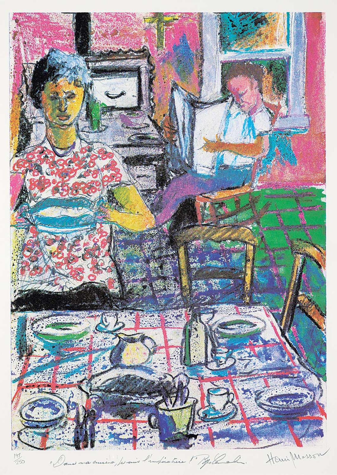 Henri Leopold Masson (1907-1996) - Dans Ma Cuisine... #197/250