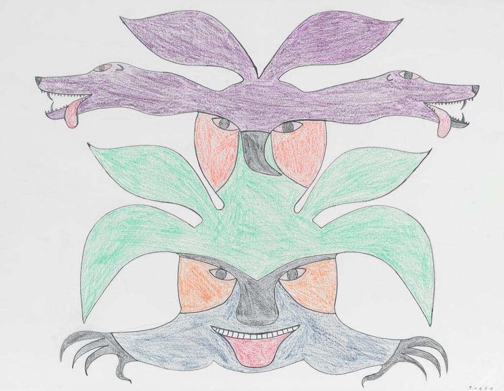 Kenojuak Ashevak (1927-2013) - Untitled