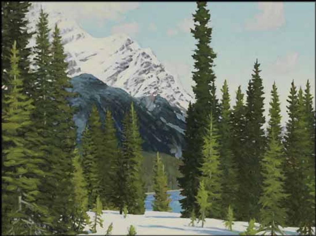 Stafford Donald Plant (1914-2000) - Peyto Lake