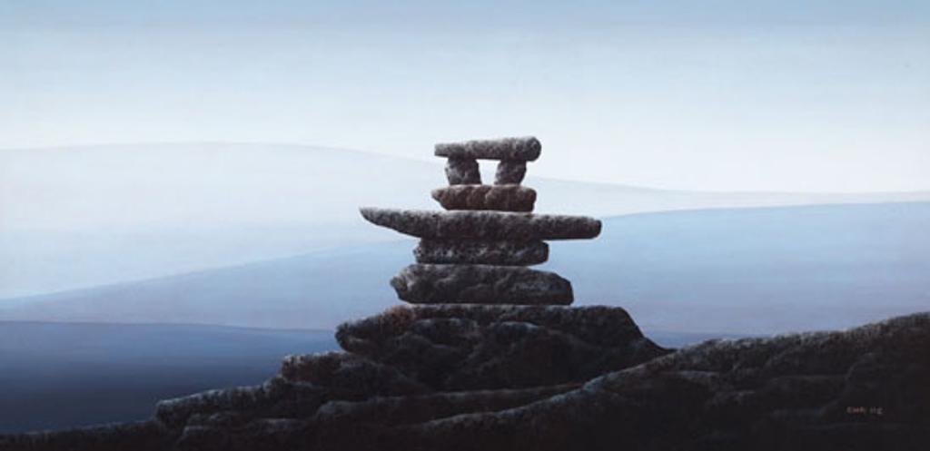 Ken Kirkby (1940-2023) - Inukshuk