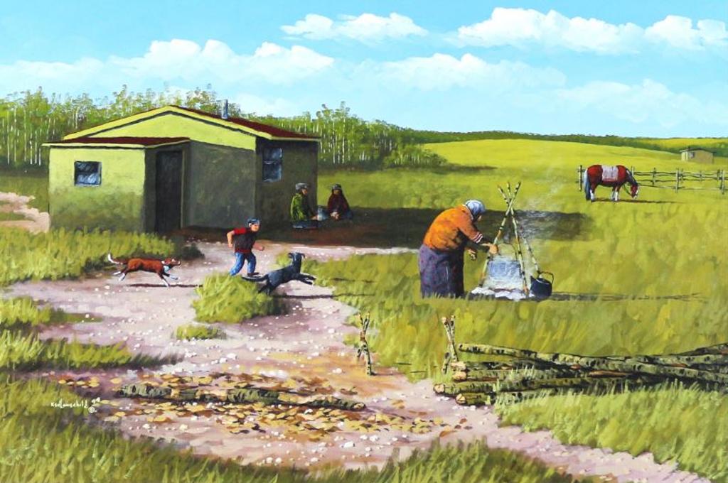 Ken Lonechild (1960-2017) - Gonna Eat Supper Soon; 1997