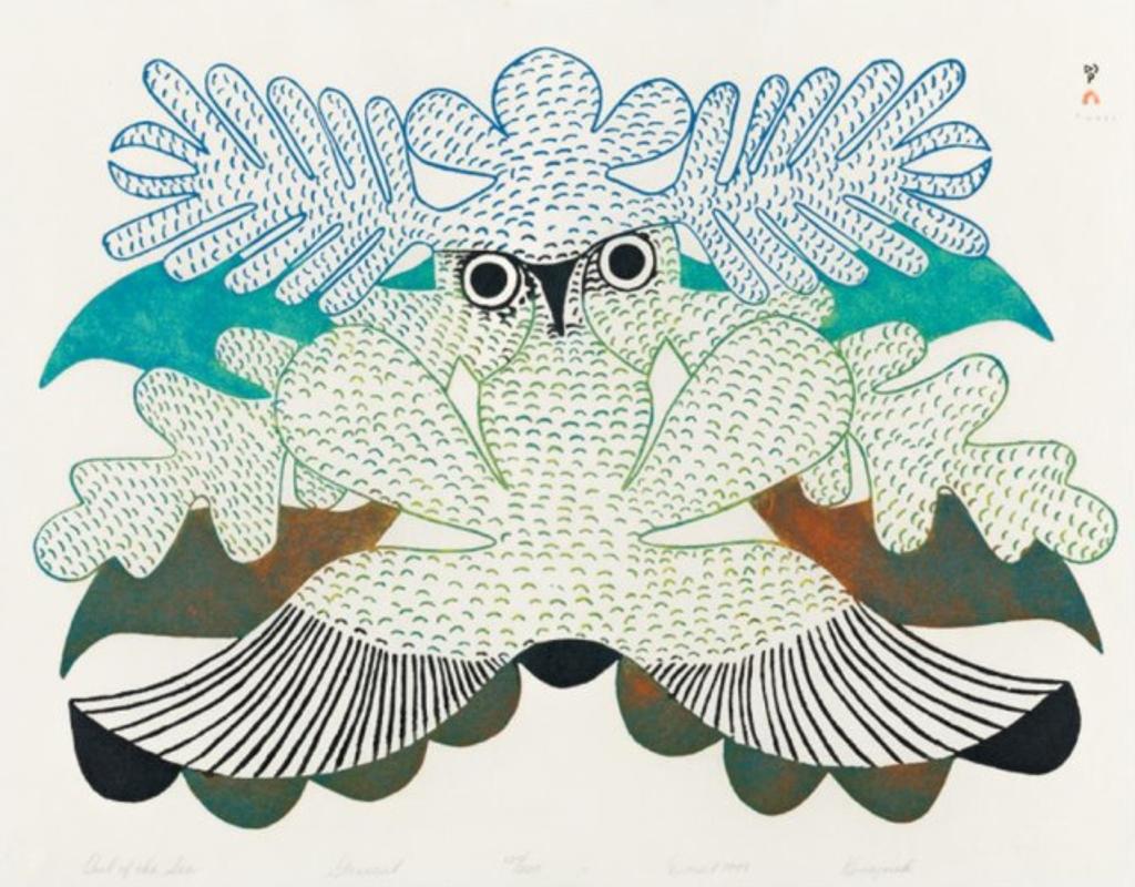 Kenojuak Ashevak (1927-2013) - Untitled