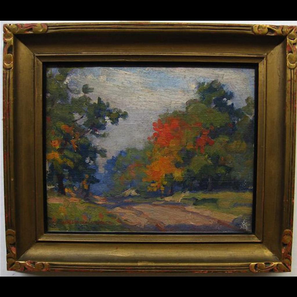 Manly Edward MacDonald (1889-1971) - Country Road, Autumn