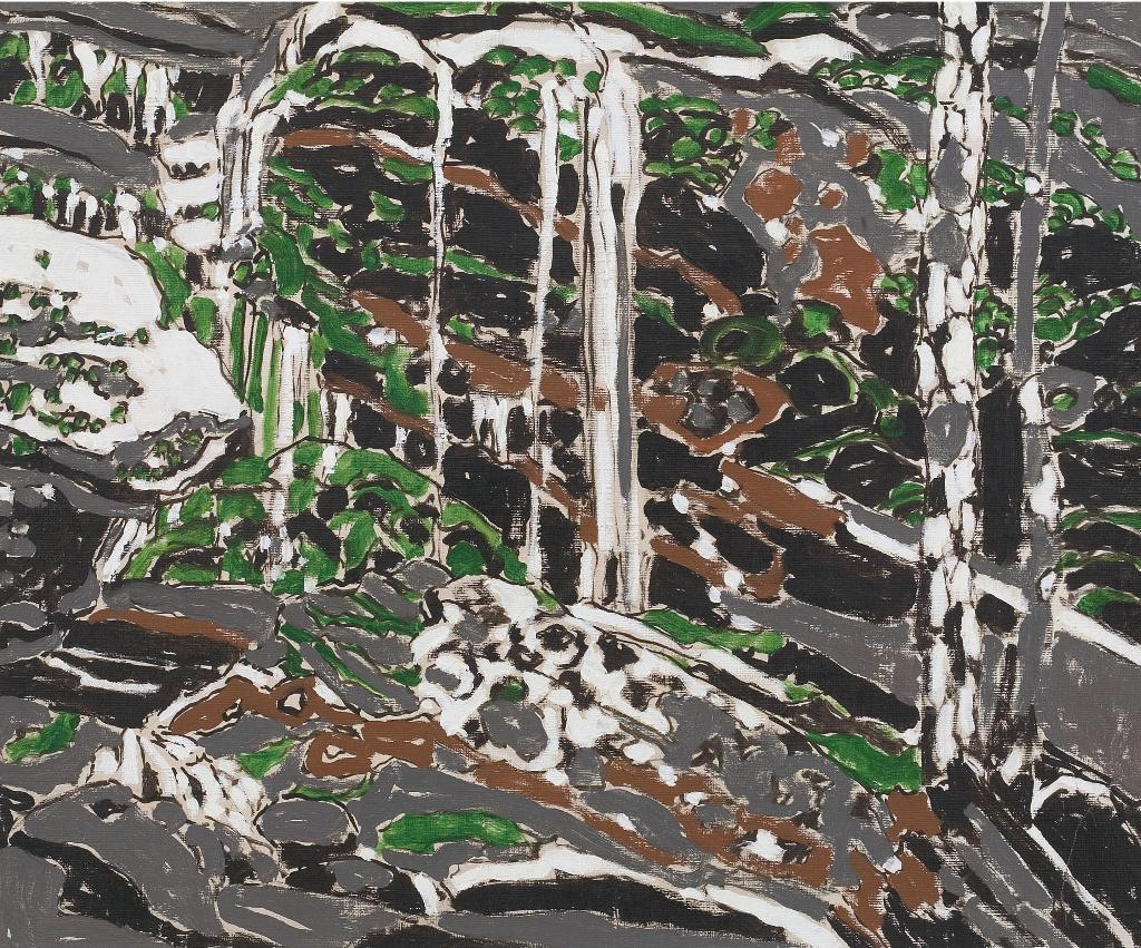 David Browne Milne (1882-1953) - Drying Waterfall