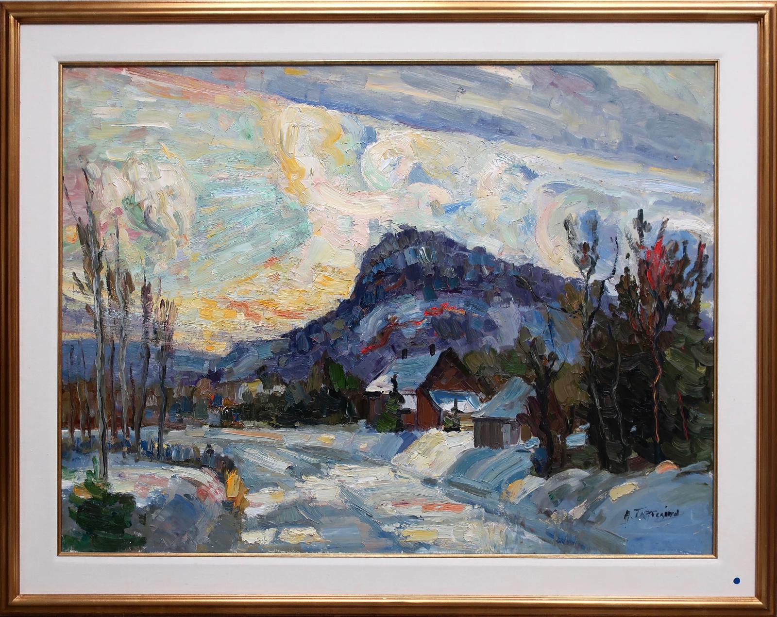 Armand Tatossian (1948-2012) - Untitled (Farmhouse - Winter)