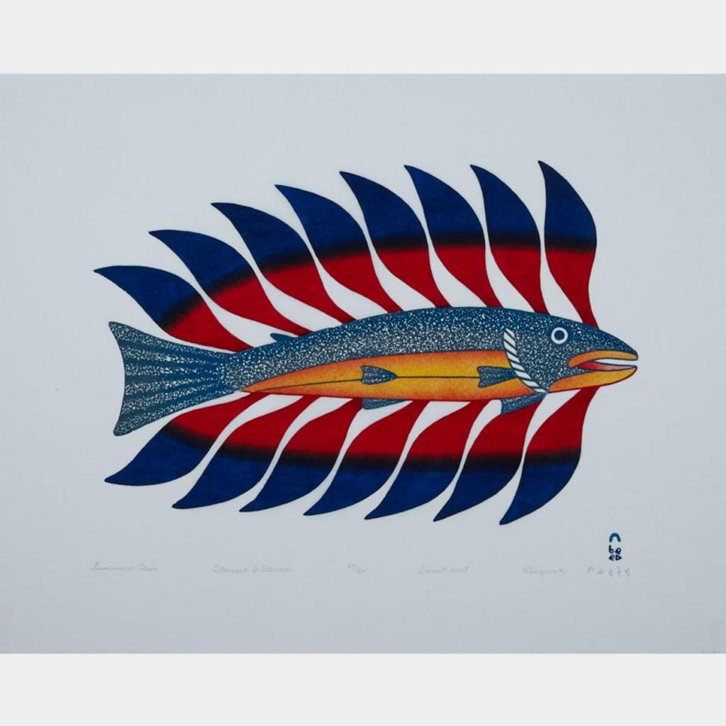 Kenojuak Ashevak (1927-2013) - Luminous Char