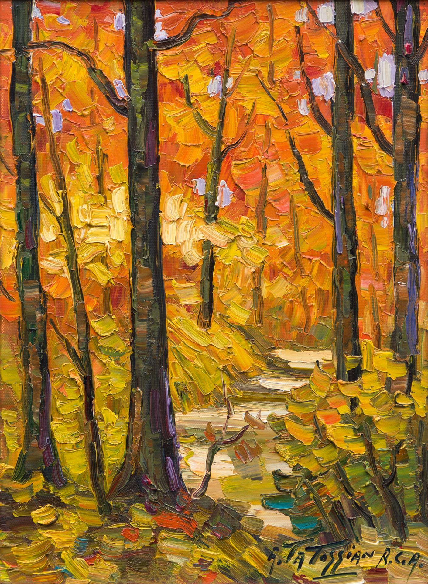 Armand Tatossian (1948-2012) - Sous bois Mont Royal, n.d.