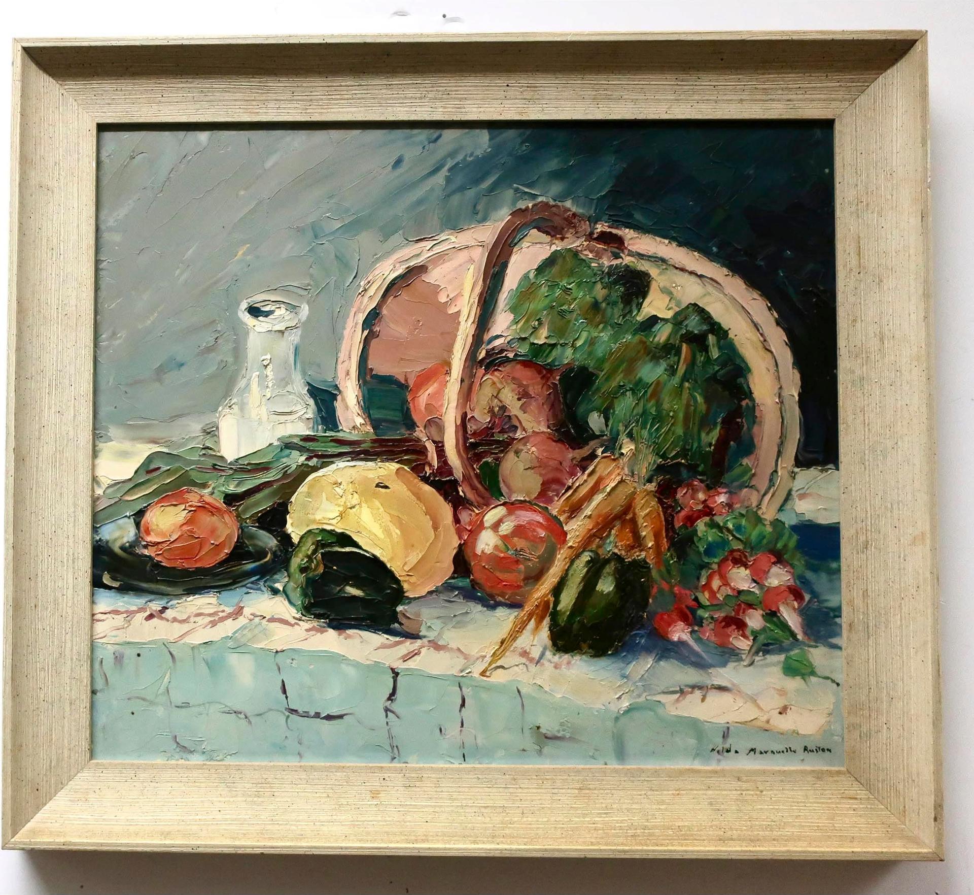 Hilda Marquette Ruston (1904-1984) - Still Life - Vegetables