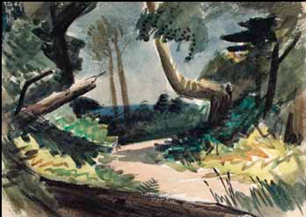 Jack Hamilton Bush (1909-1977) - In the Woods, Thunder Bay