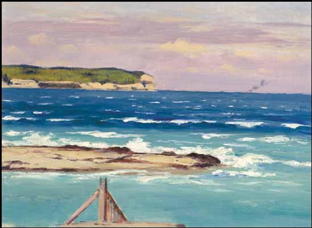 Robert Wakeham Pilot (1898-1967) - View Towards Cap-à-l'Aigle