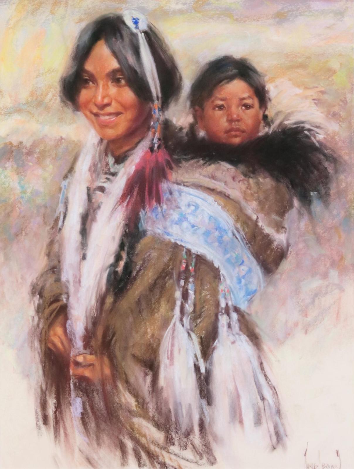 Harley W. Brown (1939) - Mother And Child