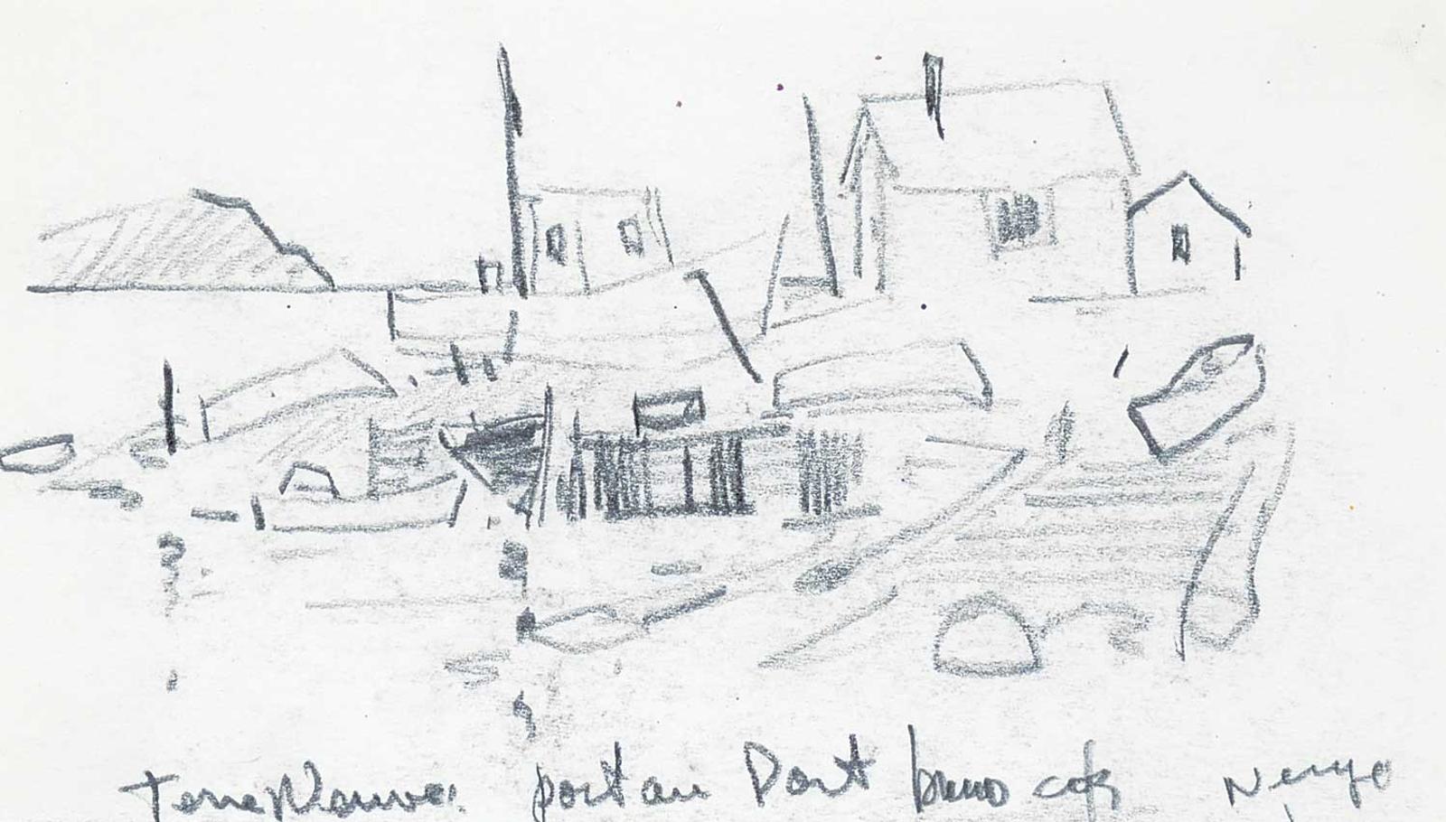 Bruno Cote (1940-2010) - Terre Neuve - Port Au Port