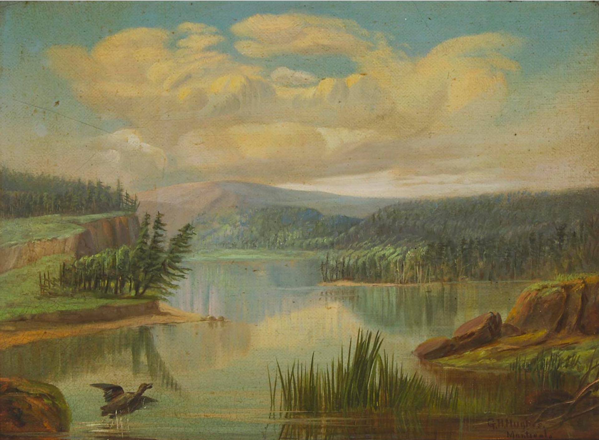 George Hart Hughes (1841-1921) - Laurentian Scene, Ca. 1900