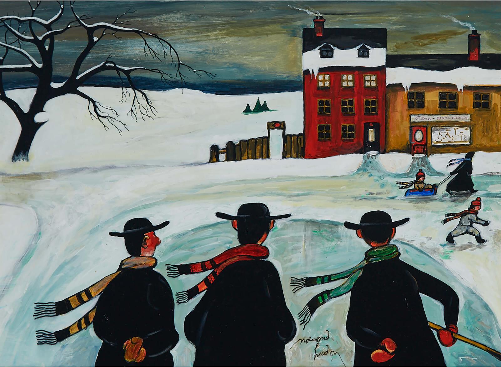 Normand Hudon (1929-1997) - Hiver