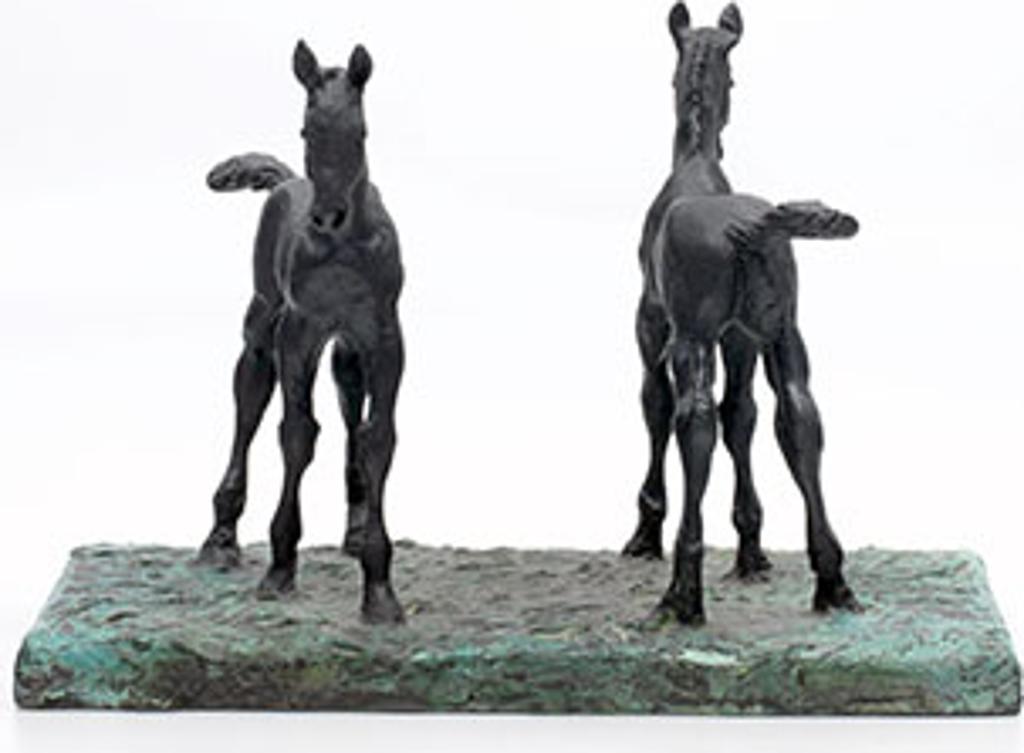 Joseph Hector Yvonne (Joe) Fafard (1942-2019) - Foals