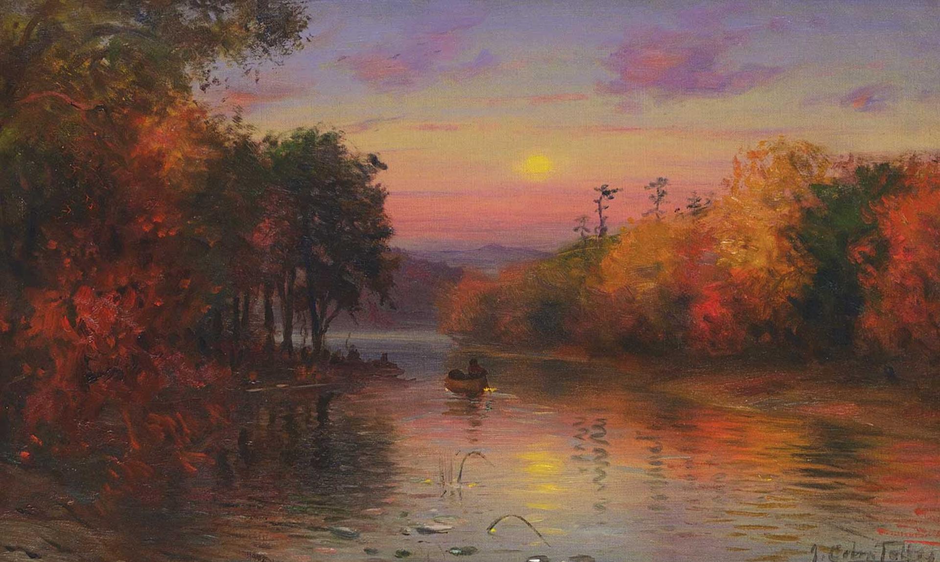 John Colin Forbes (1846-1925) - Untitled - Calm Float
