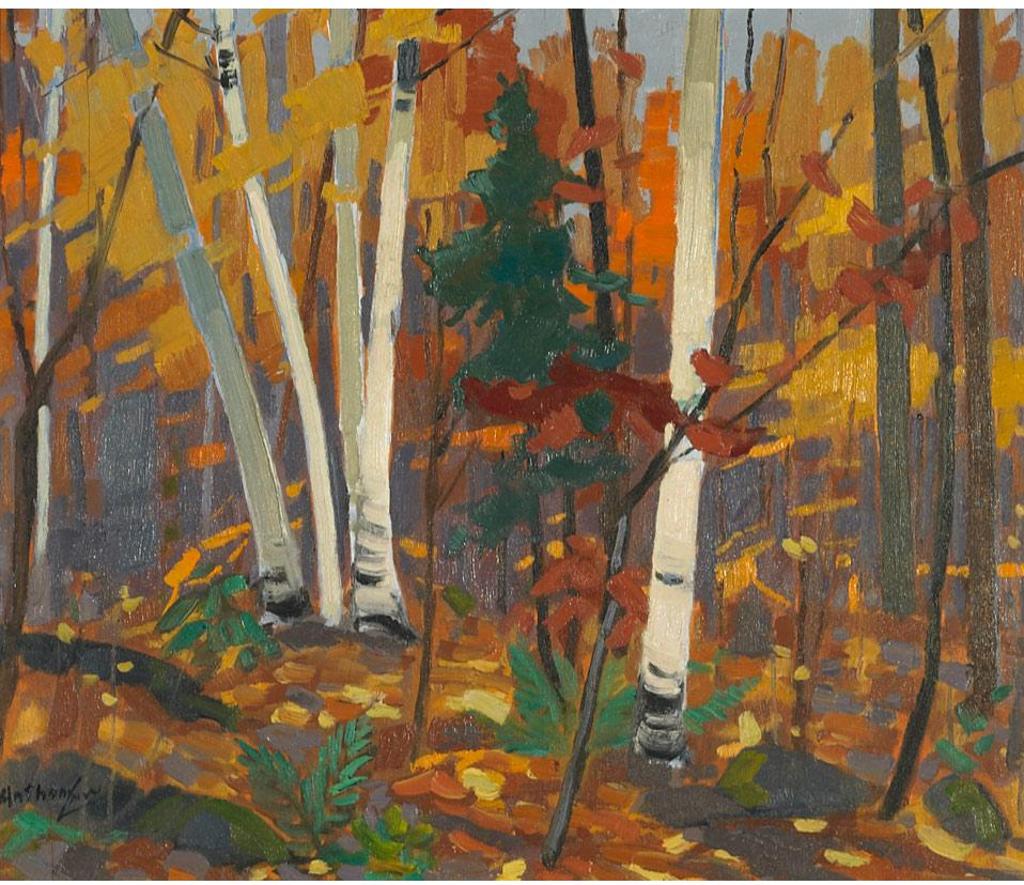 Charles Anthony Francis Law (1916-1996) - Autumn Rain, Algonquin Park Area, 1969