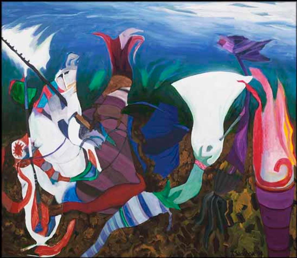Jack Leaonard Shadbolt (1909-1998) - Forgotten Garden