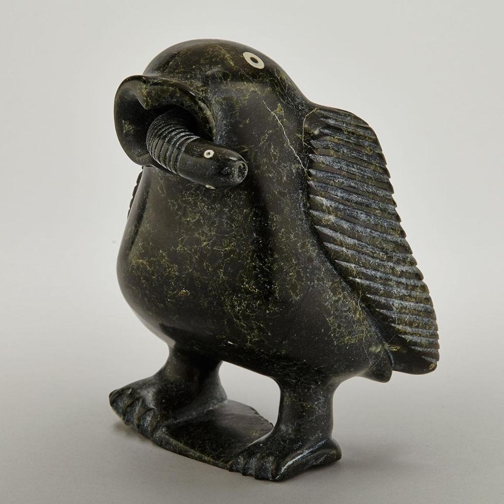 Judas Ullulaq (1937-1998) - Bird With Worm