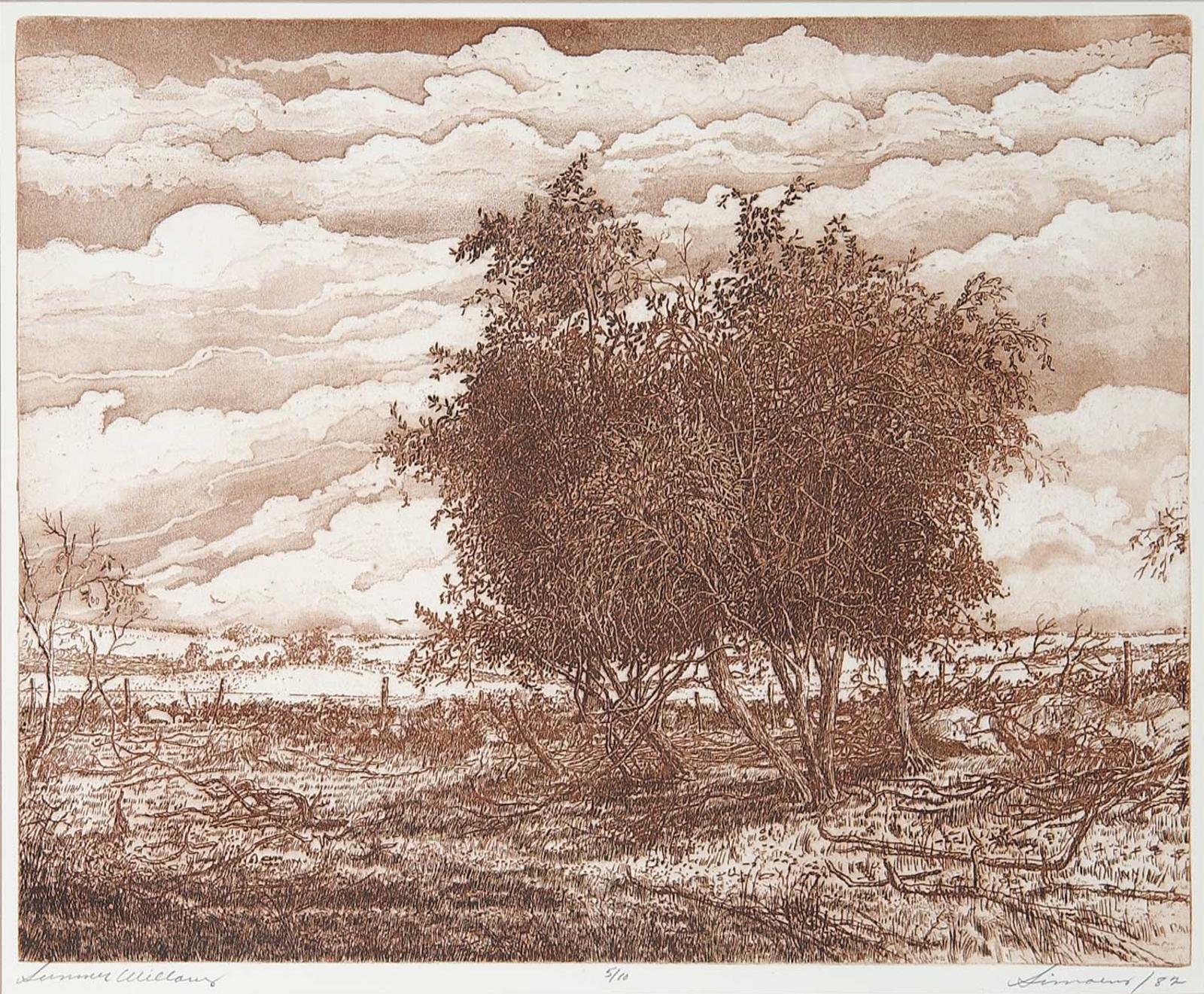 Leopold R. Simoens - Summer Willows #5/10