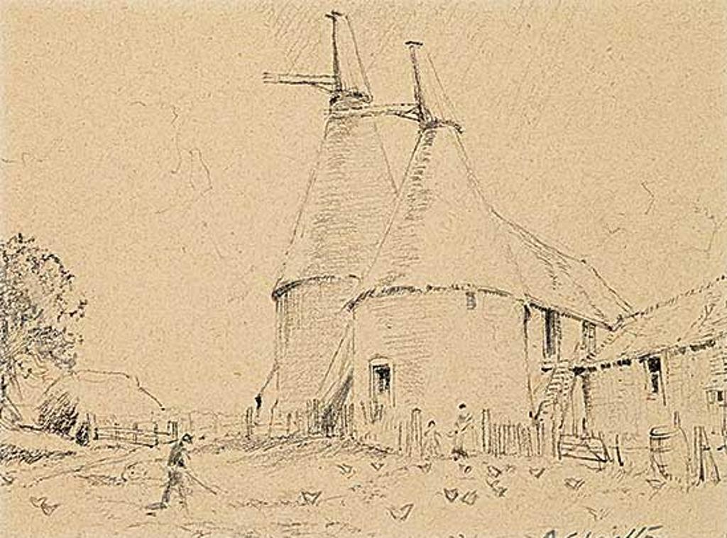 Alfred Crocker Leighton (1901-1965) - Hop Oast, Northiam Sussex