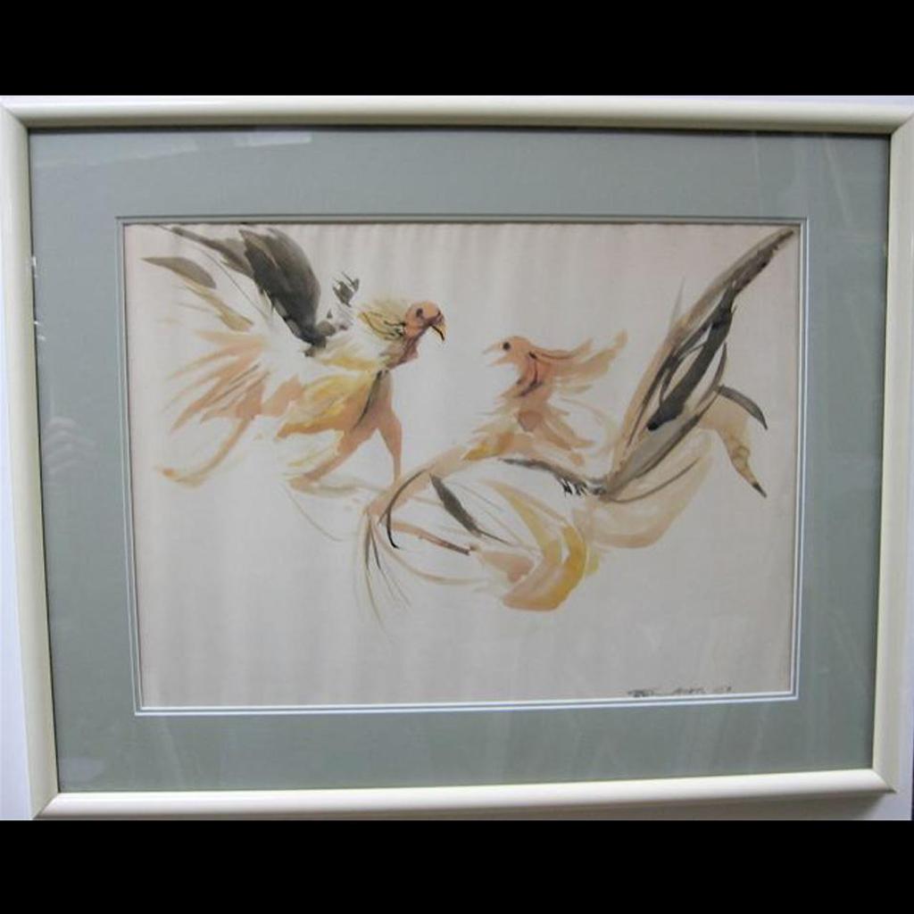 Harold Barling Town (1924-1990) - Fighting Cocks