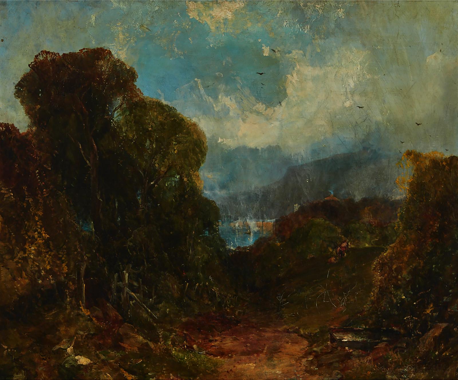 John Crawford Wintour (1825-1882) - Near Queen's Ferry, 1882