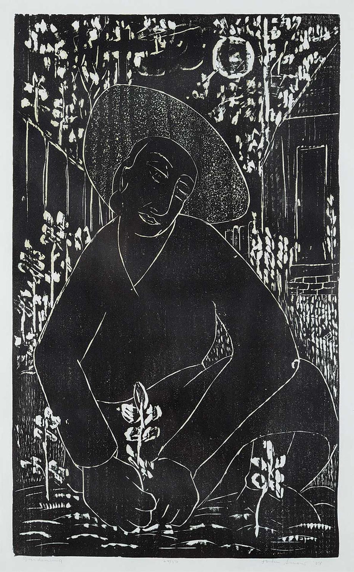 John Harold Thomas Snow (1911-2004) - Gardening  #24/50