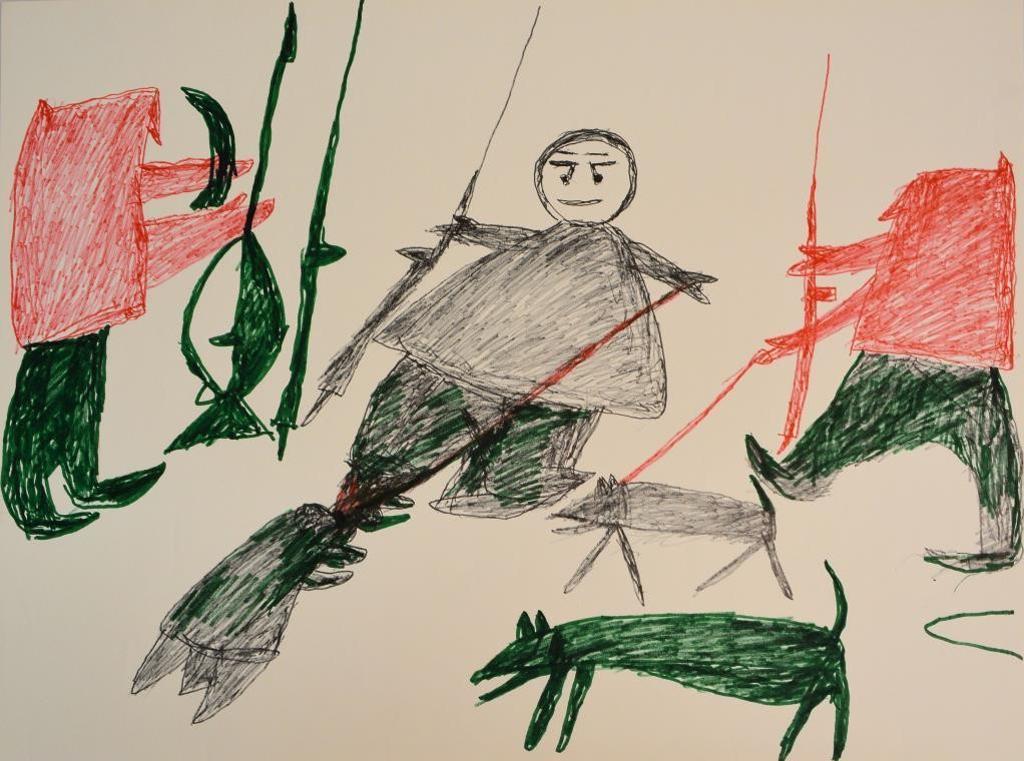 Parr (1893-1969) - Whale Hunt, 1961