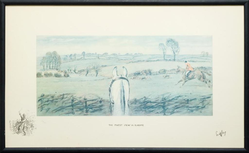 Charles Johnson Payne (1884-1967) - The Finest View in Europe