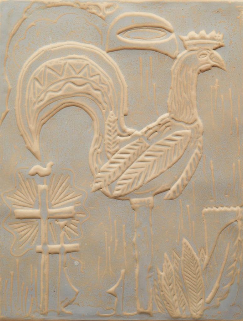 André Charles Biéler (1896-1989) - Coq du matin