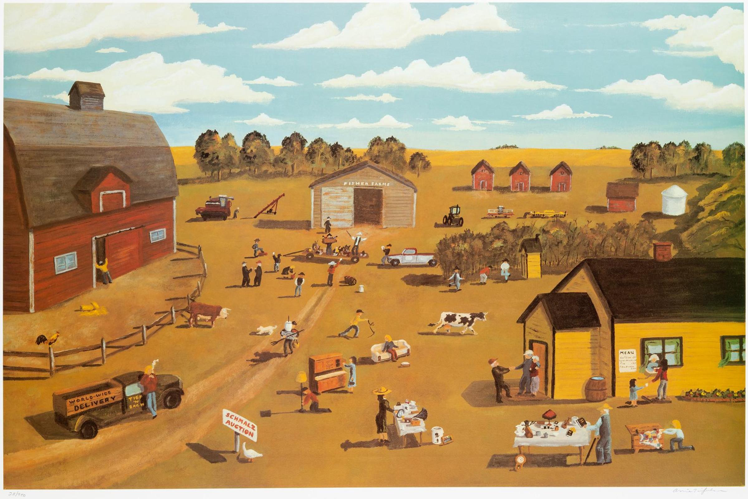 Arnie Tiefenbach (1950) - The Farm Sale