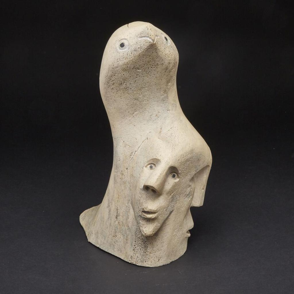 Samuel Nahaulaituq (1923-1999) - Shaman Calling Spirits And Bird