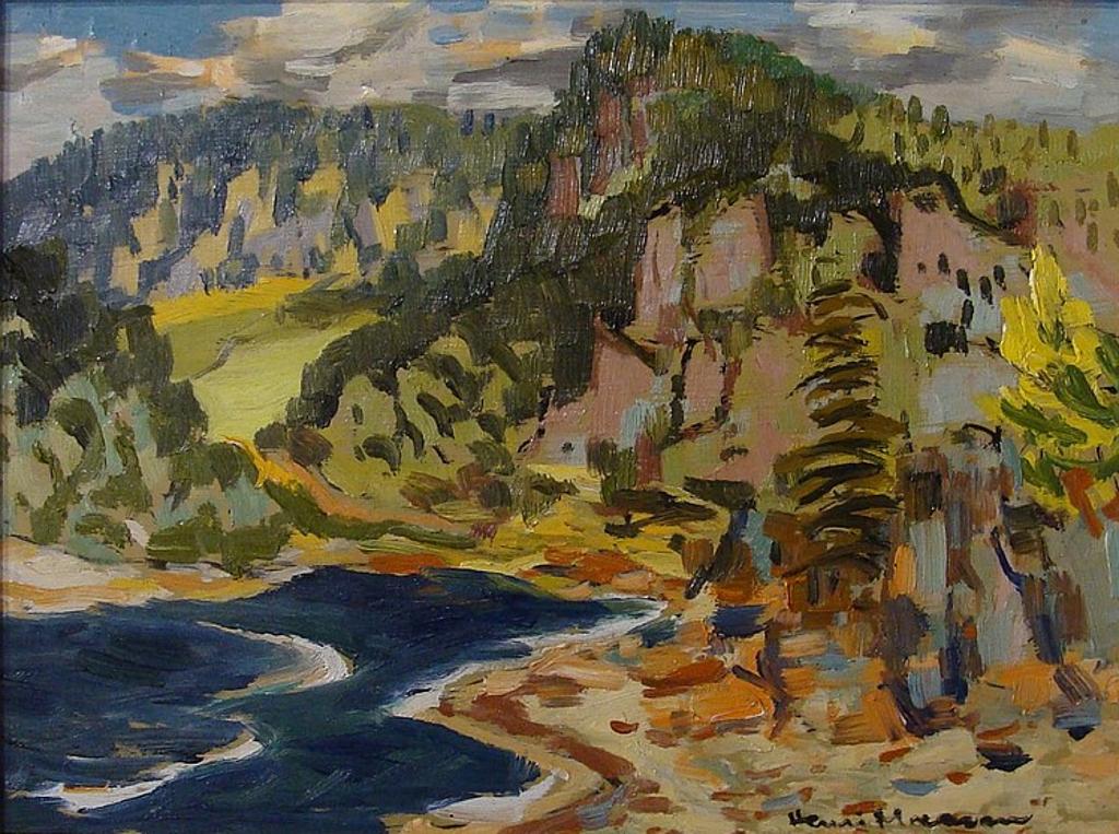 Henri Leopold Masson (1907-1996) - UNTITLED-RIVER LANDSCAPE